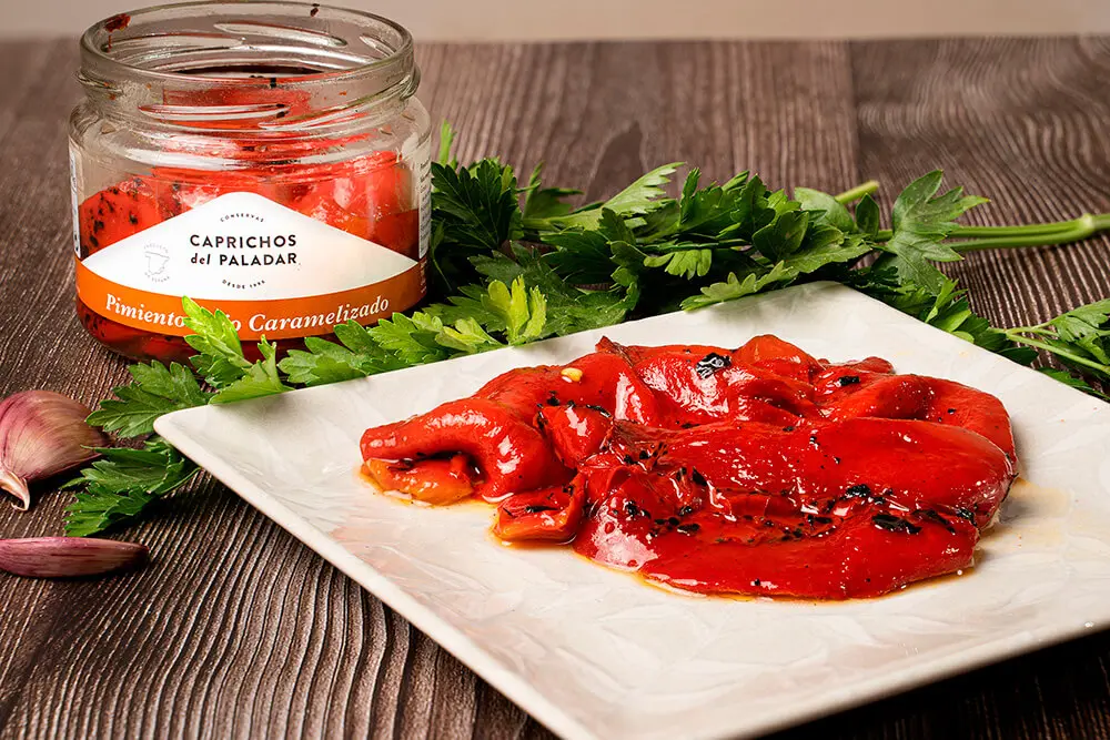 PIMIENTO ASADO CARAMELIZADO 240 GR ( CAJA 12 UNIDADES)