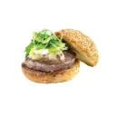 MINI HAMBURGUESA VACA  38 GRS.( caja 100 und)