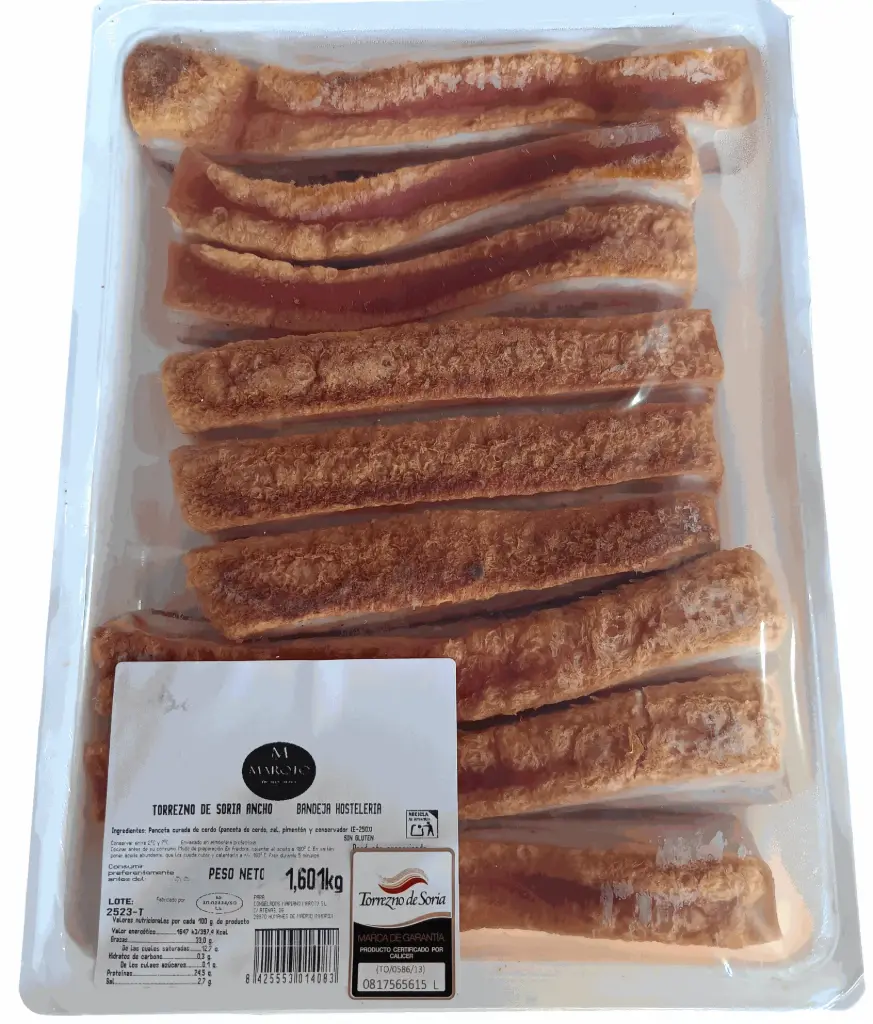 TORREZNO SORIA ANCHO (CAJA 5 BANDEJAS)