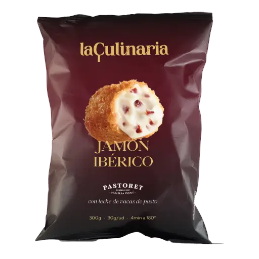 [0320] CROQUETA JAMÓN IBÉRICO LA CULINARIA (CAJA 4 KG.)